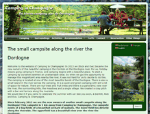Tablet Screenshot of campinglachampagne.com